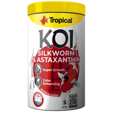 Tropical Koi Silkworm & Astaxantin pellet S