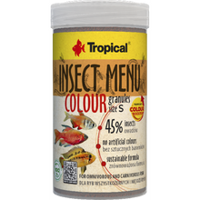 Tropical Insect menu colour granules S
