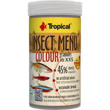 Tropical Insect menu colour granules XXS