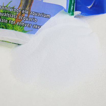 JBL Sansibar Snow - podrobnost akvarijskega peska