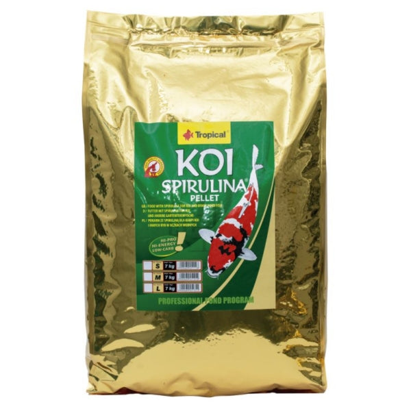 Tropical Koi Spirulina Pellets "L"