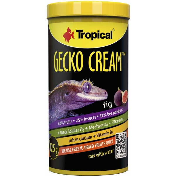 Tropical Gecko Cream Fig